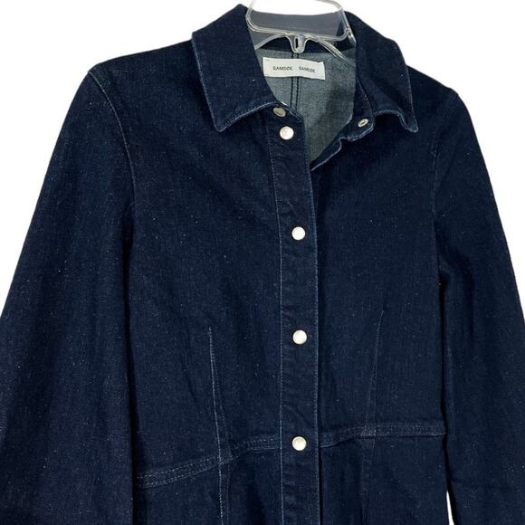 Samsoe Samsoe Jean Denim Dress Indigo - Picture 5 of 10